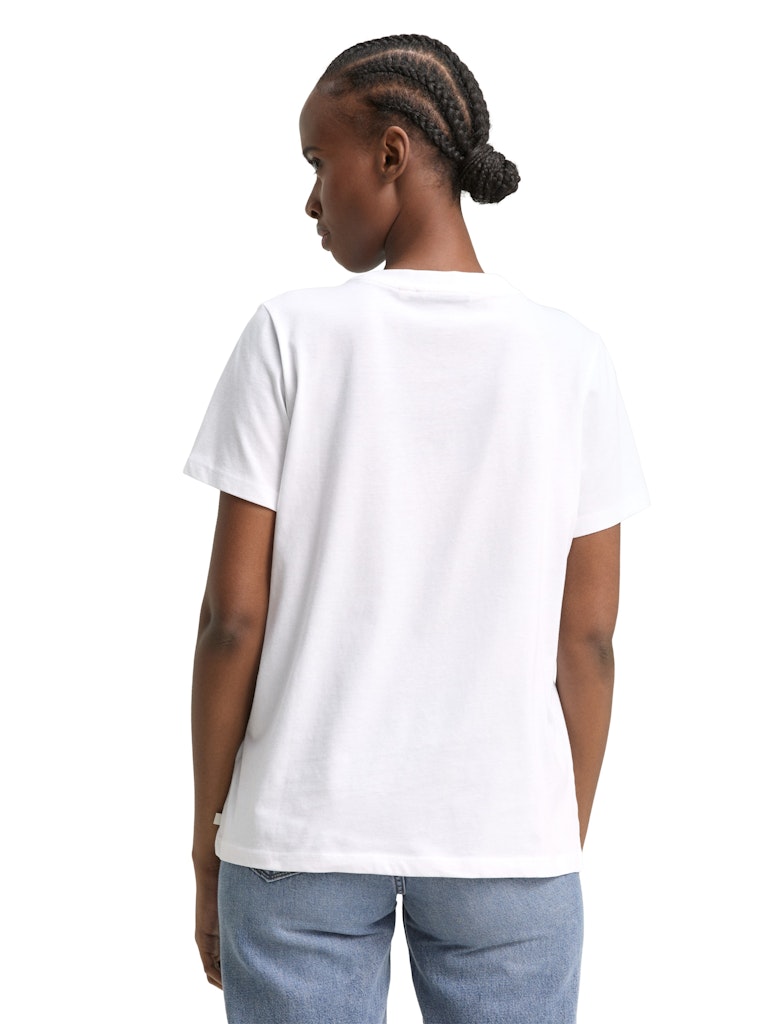 Tom Tailor denim Damen T-Shirts White