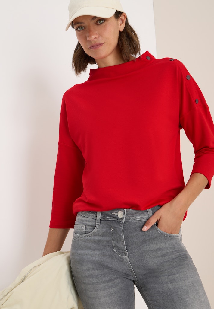 Cecil Damen T-Shirts Fiery Red