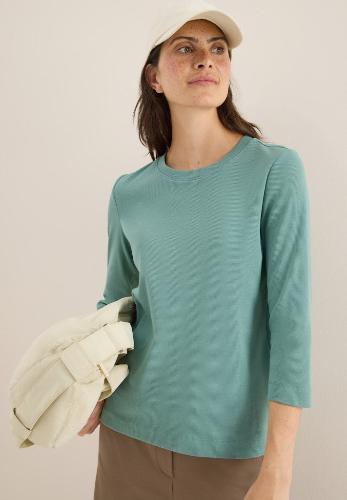 Cecil Damen T-Shirts  Jewel Gre