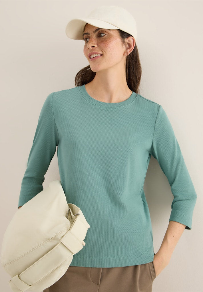 Cecil Damen T-Shirts  Jewel Gre