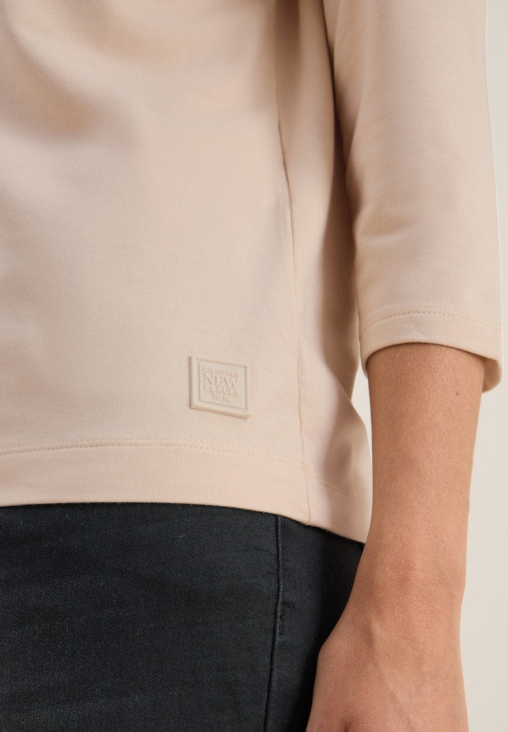 Cecil Damen T-Shirts Oat Milk