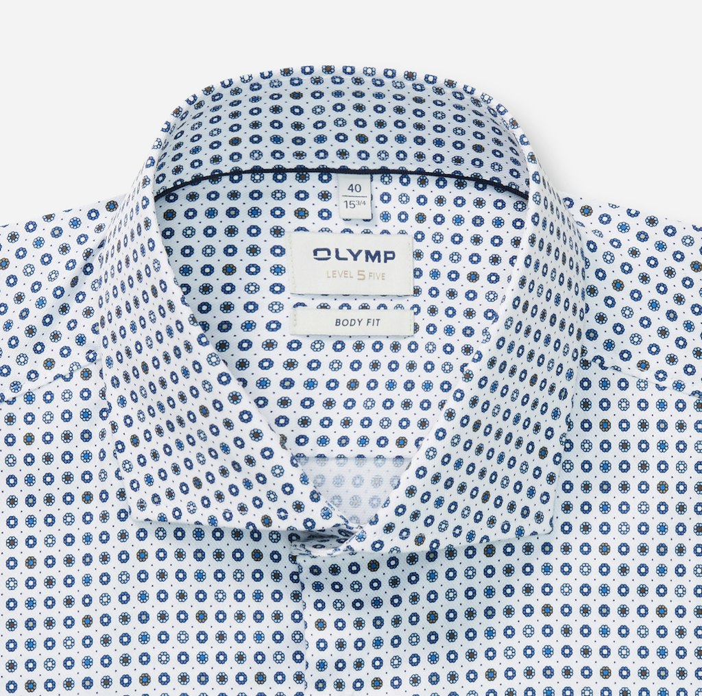 Olymp Herren Hemden lang Weiss