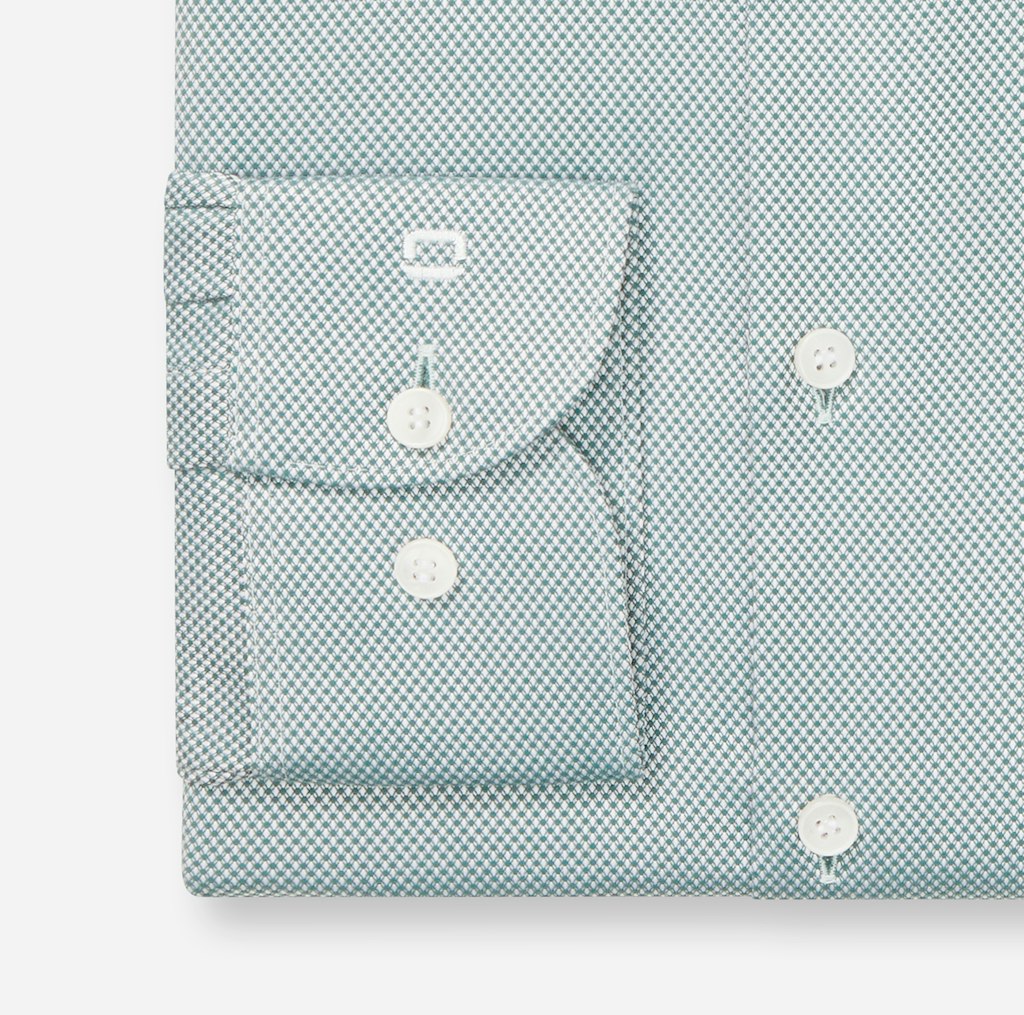 Olymp Herren Hemden lang Dunkelgrõn