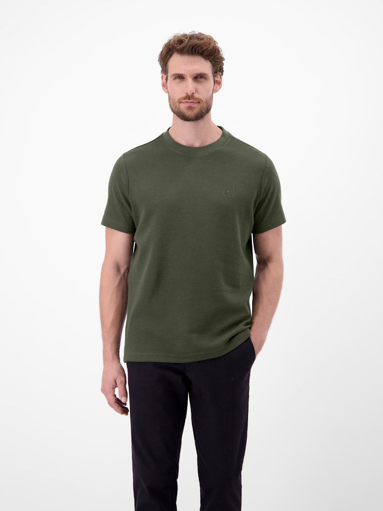 Lerros Herren T-Shirts kurz Nordic Olive
