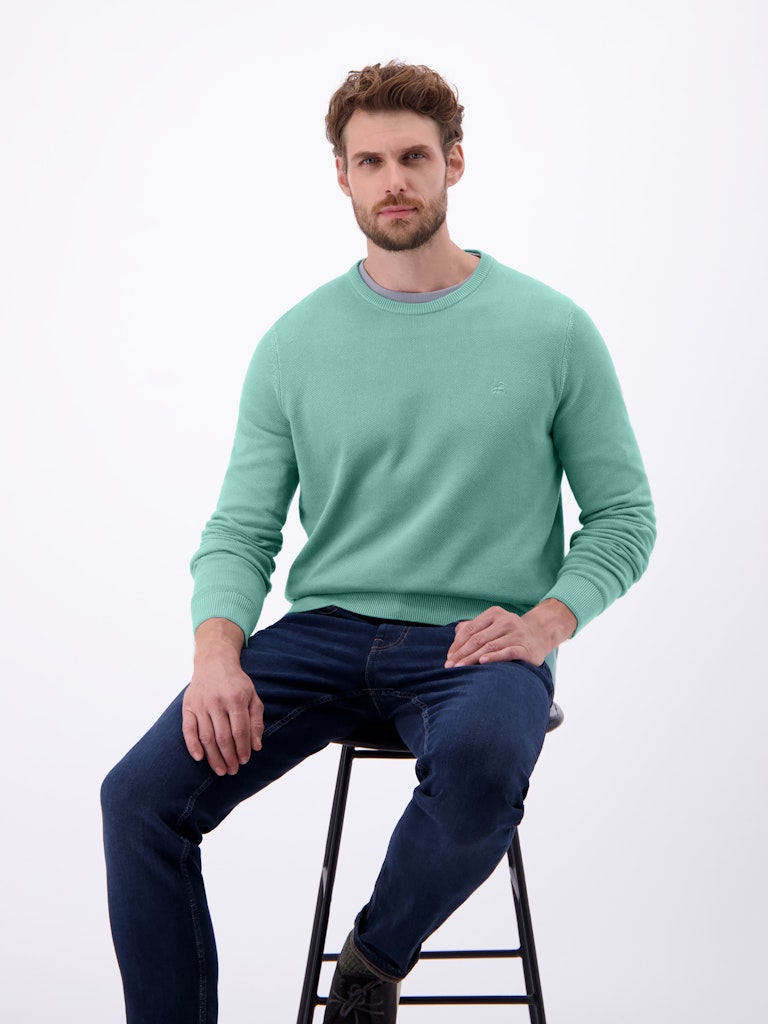 Lerros Herren Pullover Fjord Blue