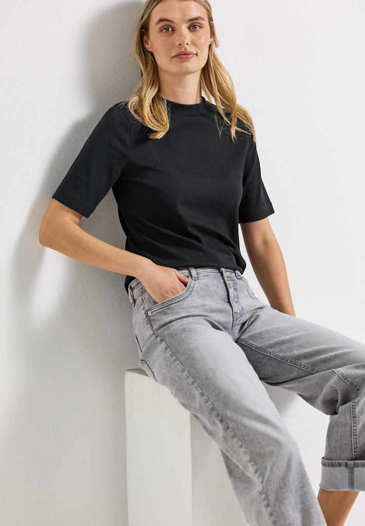 Street One Damen T-Shirts Black