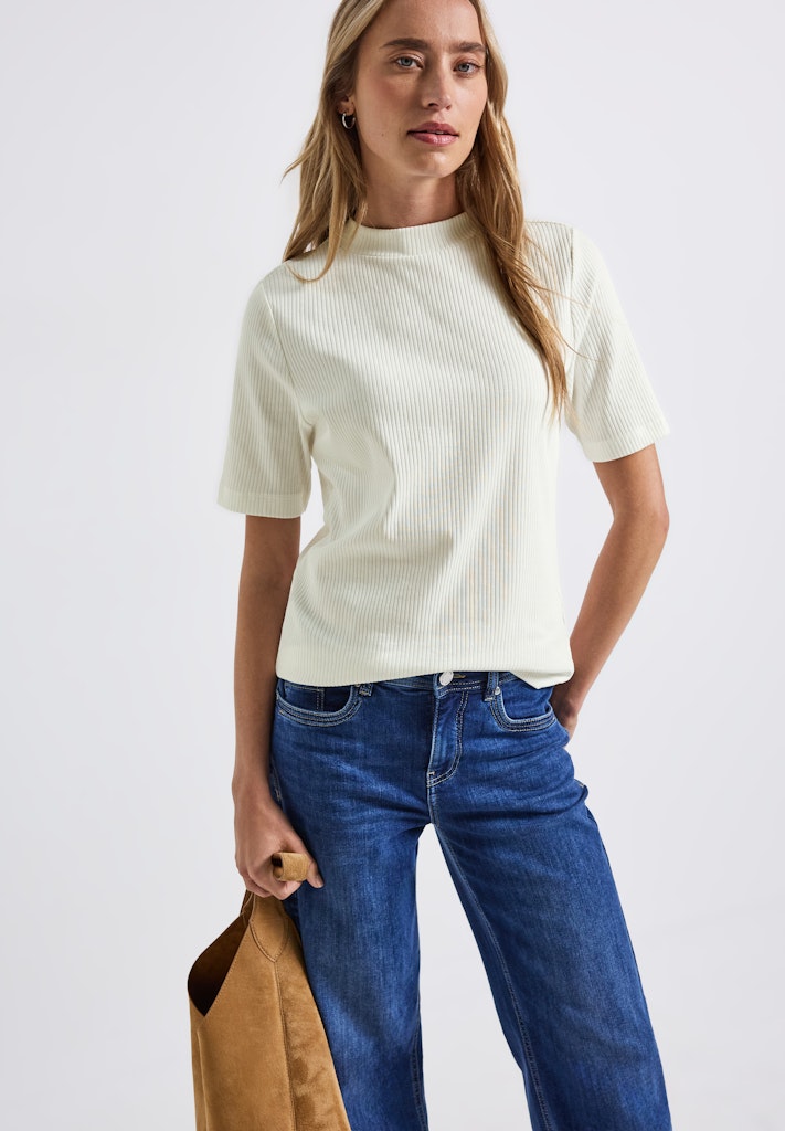 Street One Damen T-Shirts Off White