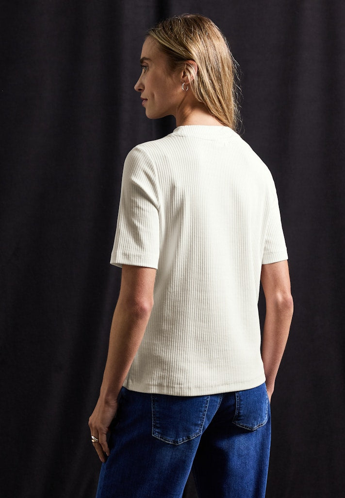 Street One Damen T-Shirts  Off White