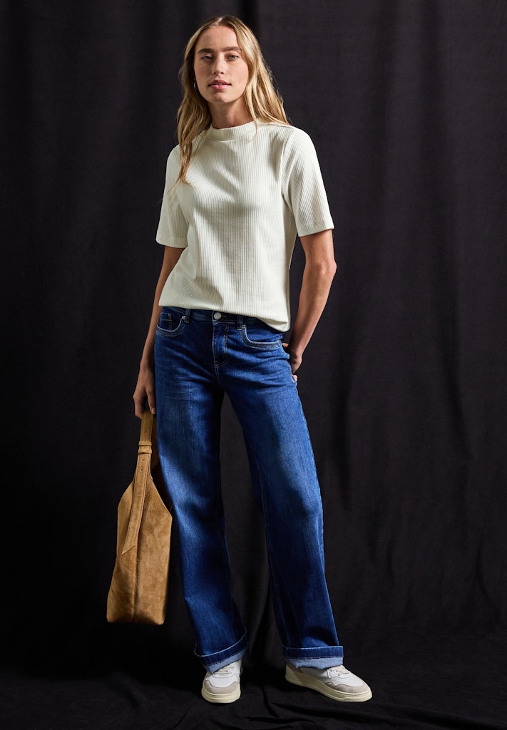 Street One Damen T-Shirts  Off White