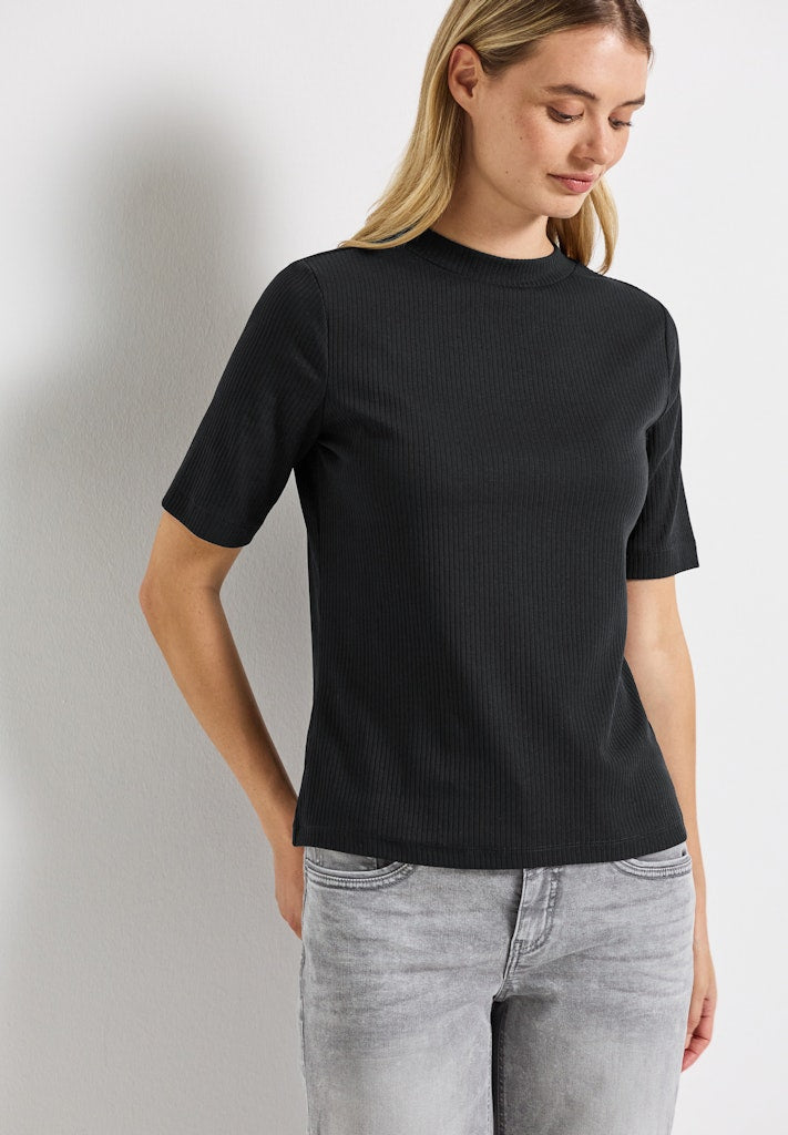 Street One Damen T-Shirts  Black