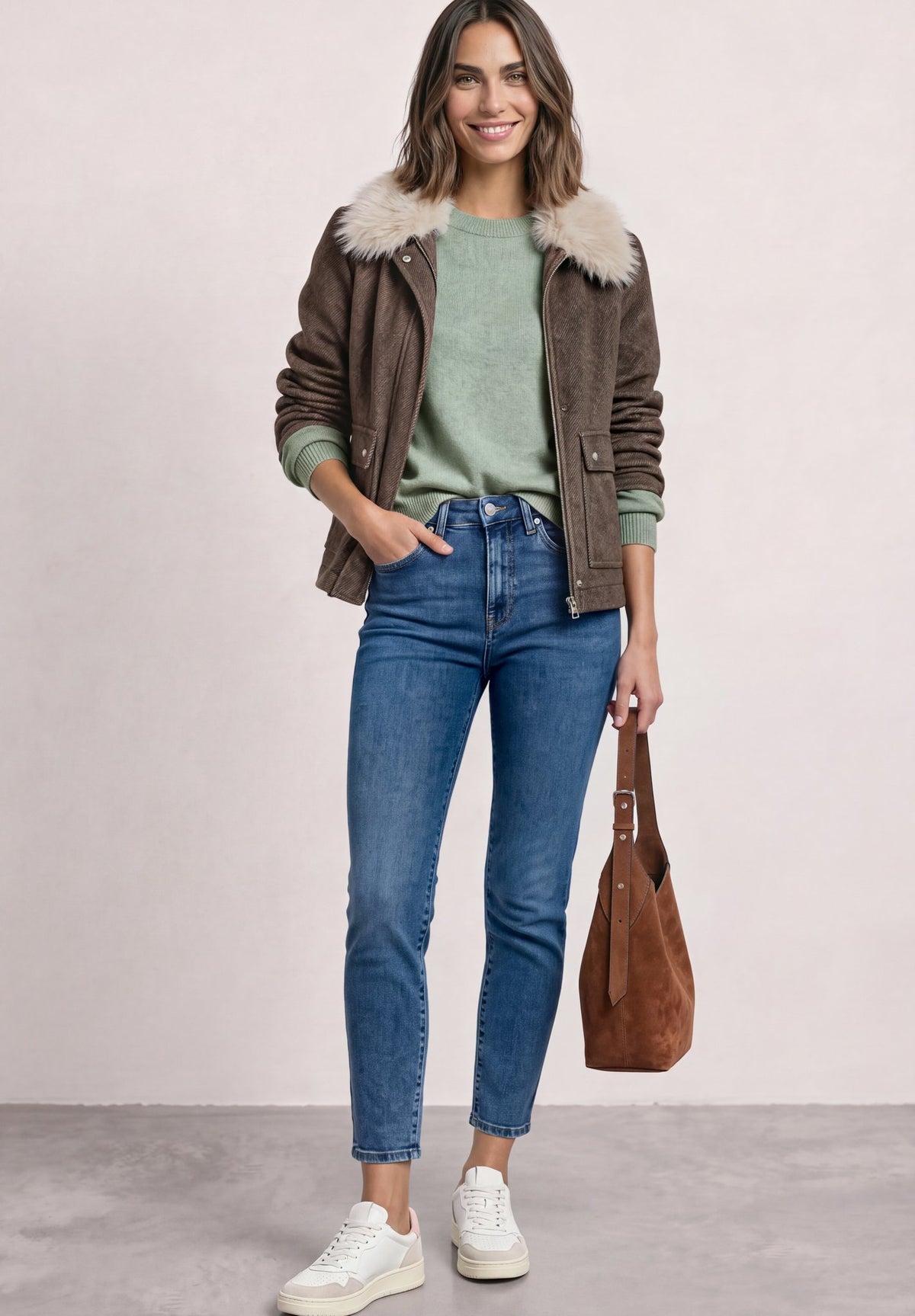 Street One Damen Pullover  Eucalyptu