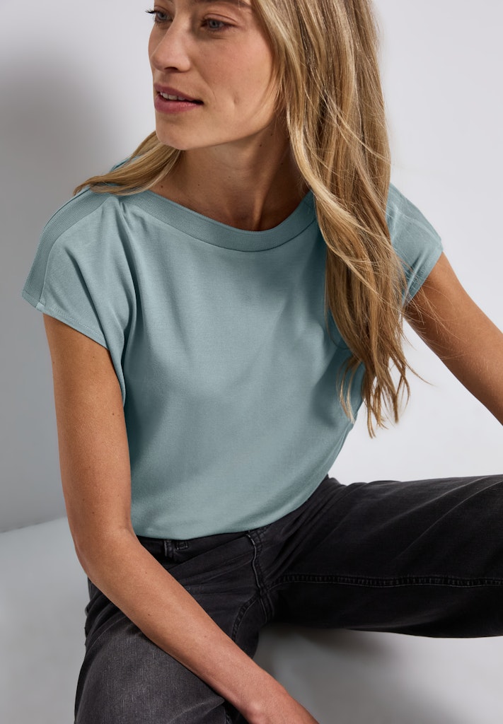 Street One Damen T-Shirts  Arona Blu
