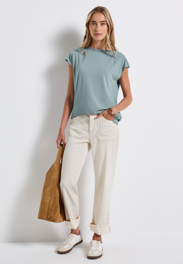 Street One Damen T-Shirts Arona Blu