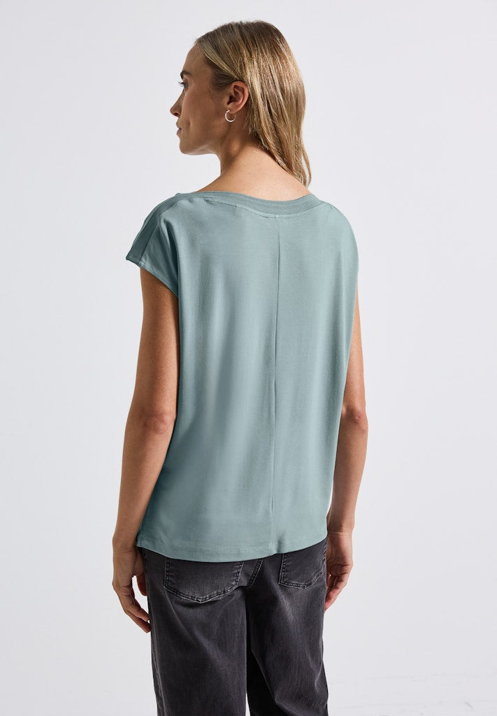 Street One Damen T-Shirts Arona Blu