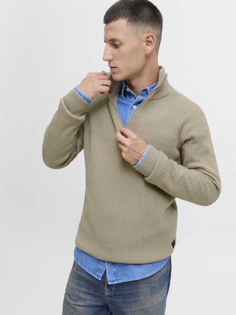 Jack & Jones Herren Pullover Crockery
