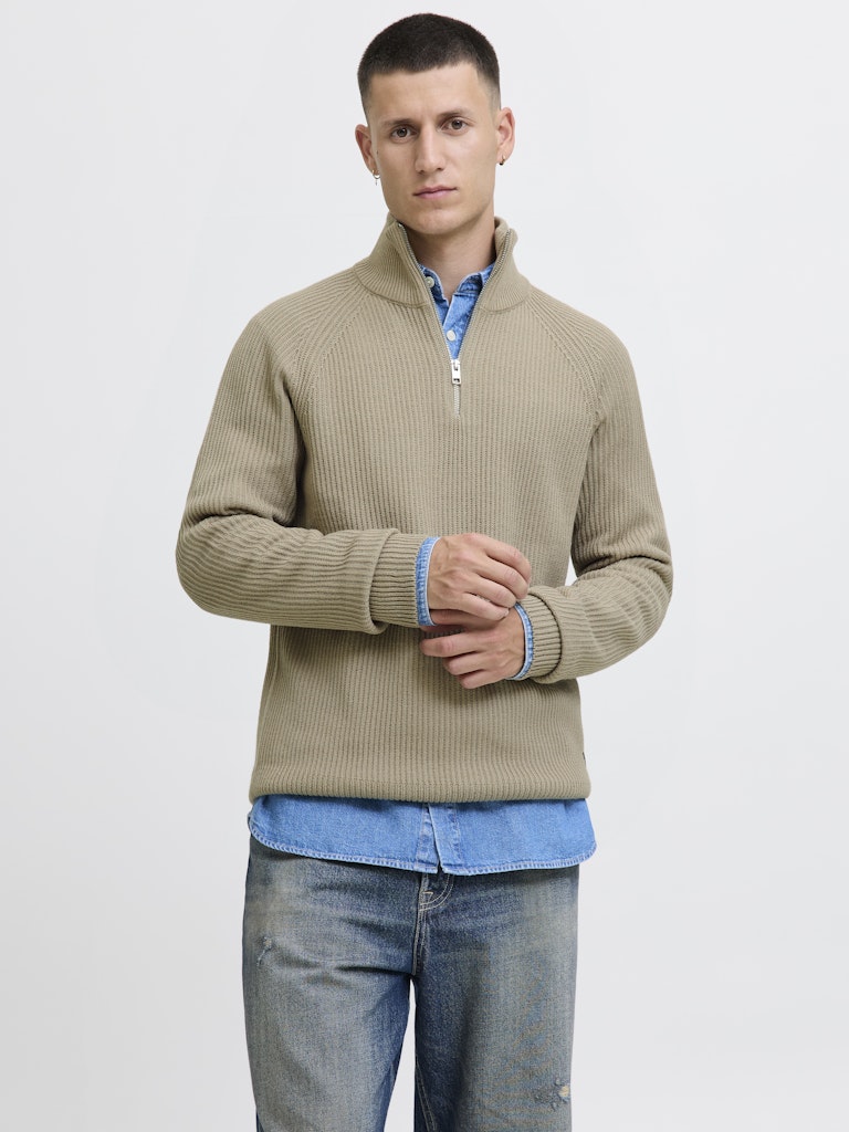 Jack & Jones Herren Pullover Crockery