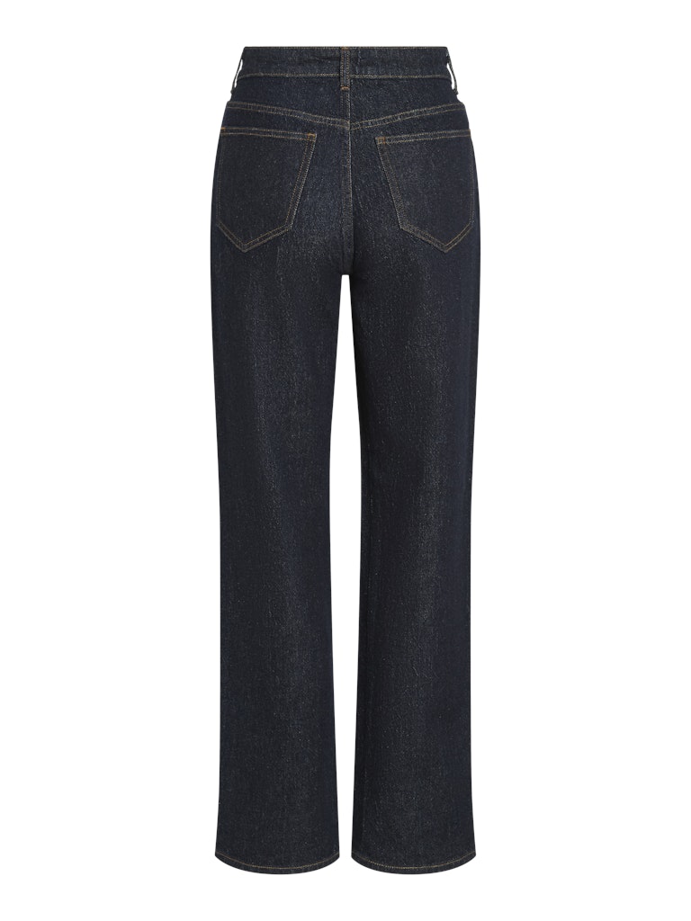 Vila Damen Jeans Dark Blue Denim