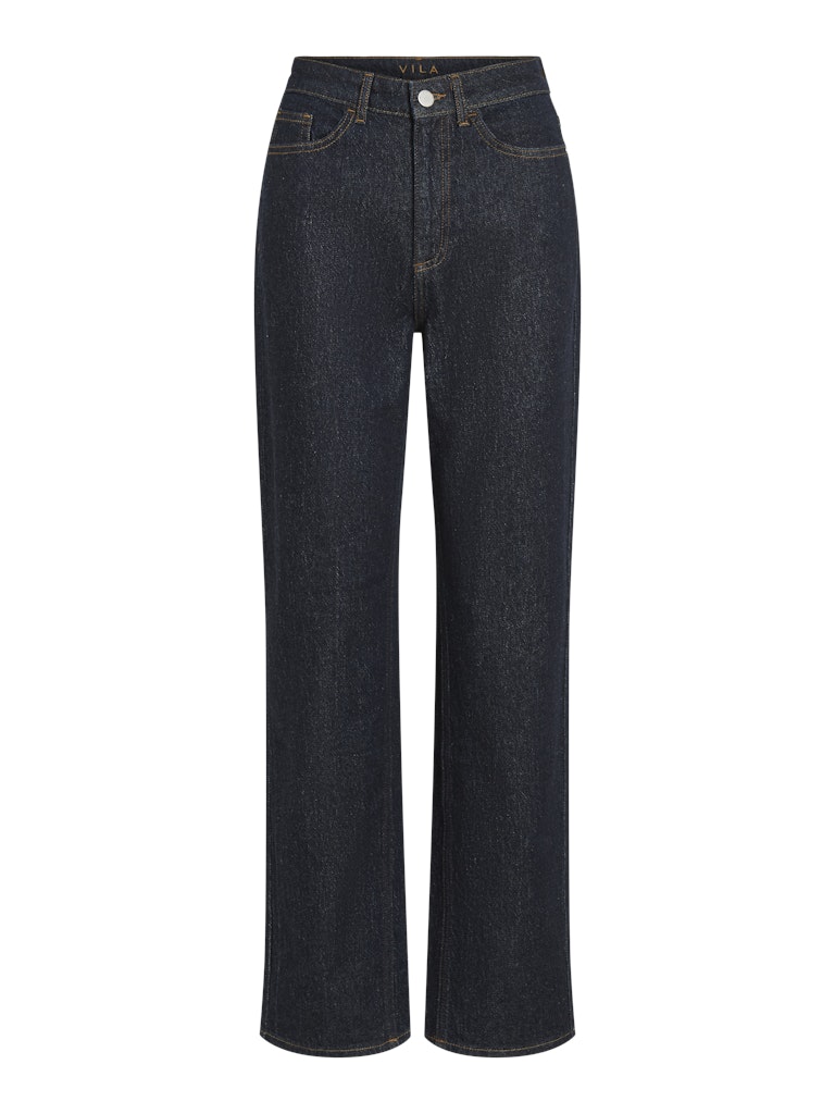Vila Damen Jeans Dark Blue Denim