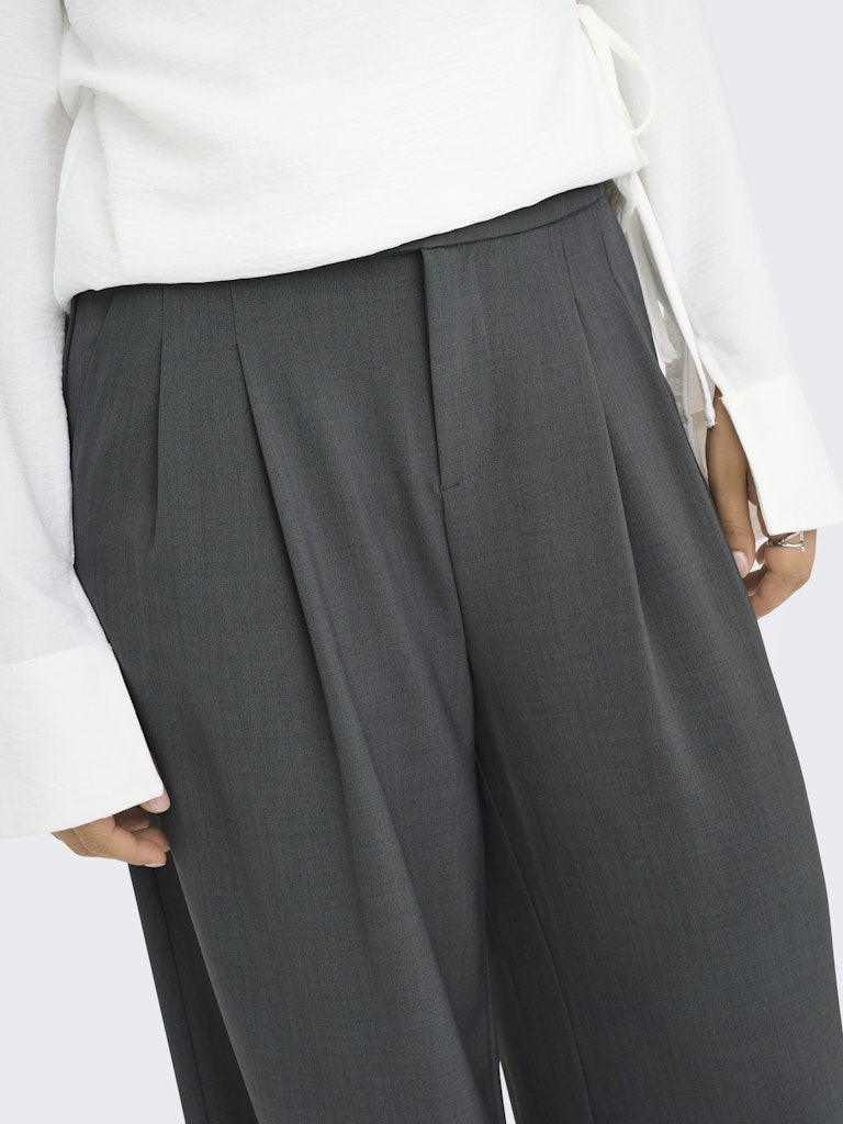 Only Damen Hosen Dark Grey Melan