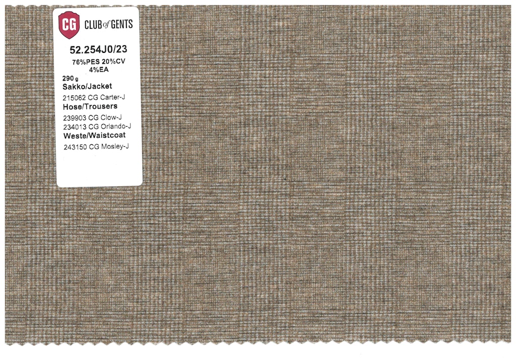 Carl Gross Herren Hosen Dunkelbeige