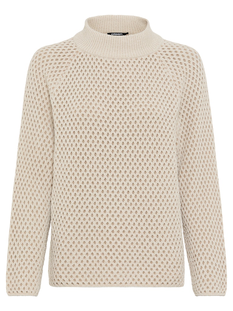 Olsen Damen Pullover  Almond Be