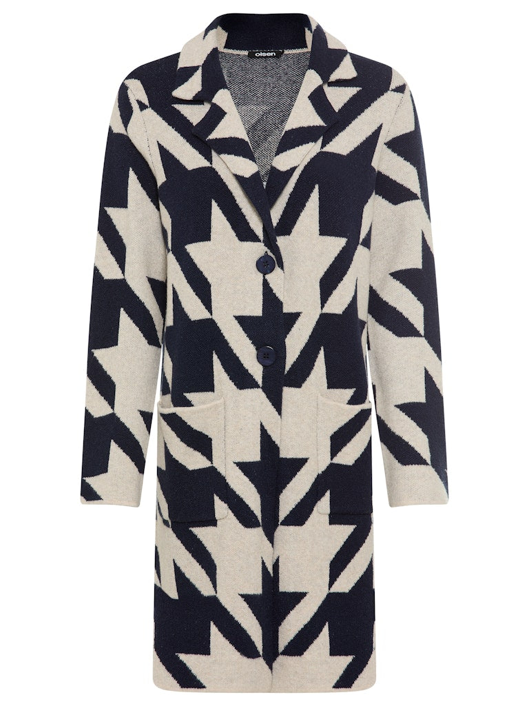 Olsen Damen Strickjacken  Ink Blue