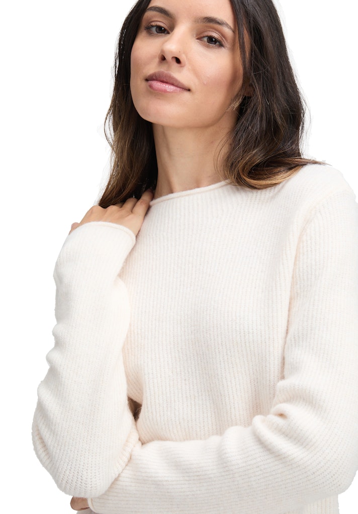 Cartoon Damen Pullover Beige Melange