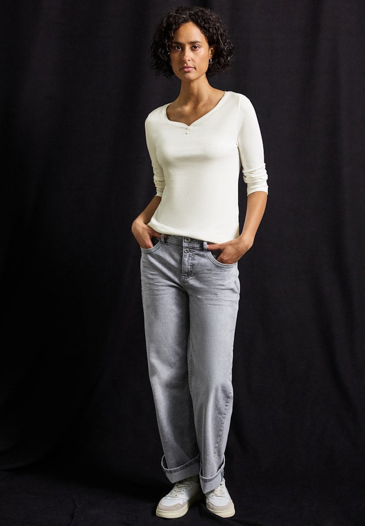 Street One Damen T-Shirts Off White