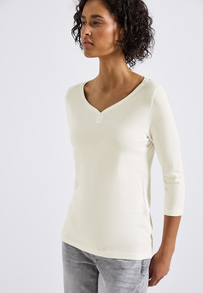 Street One Damen T-Shirts  Off White