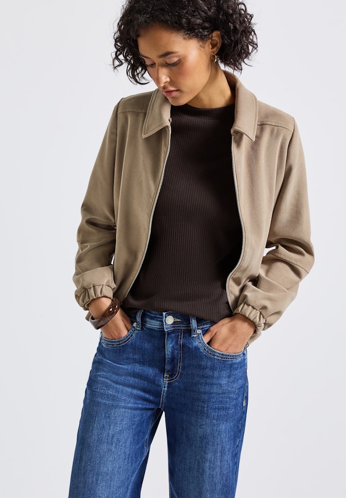 Street One Damen T-Shirts  Deep Roas