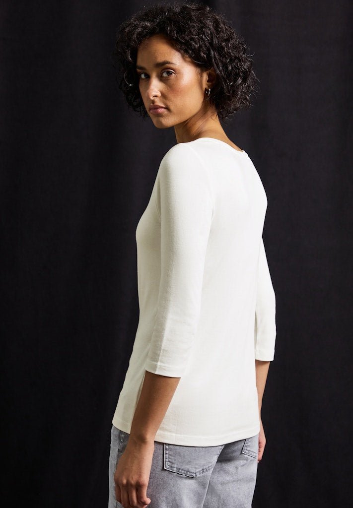 Street One Damen T-Shirts  Off White