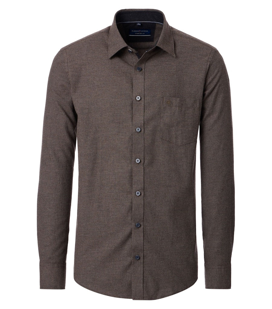 Casa Moda Herren Hemden  Braun