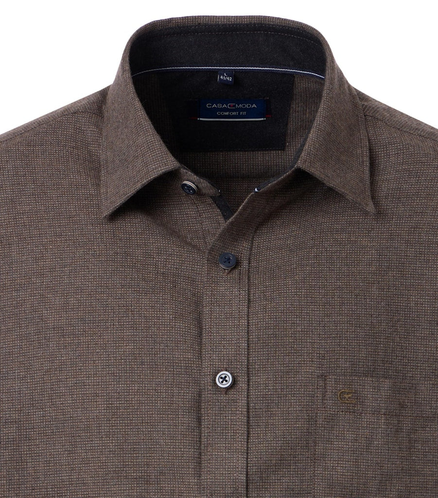 Casa Moda Herren Hemden  Braun