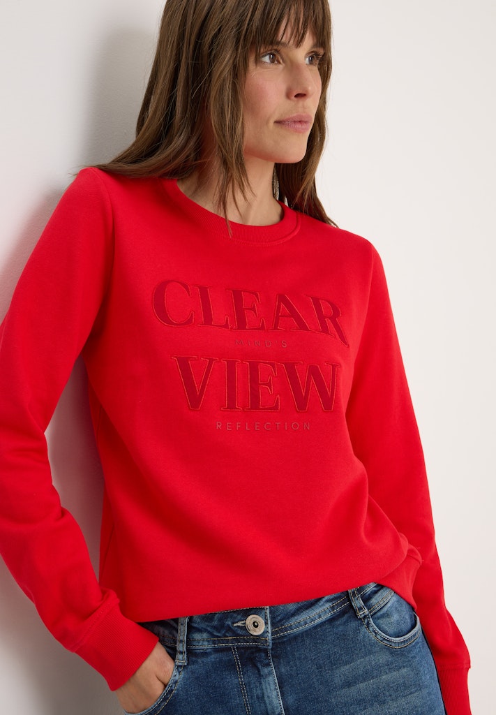 Cecil Damen Pullover  Fiery Red