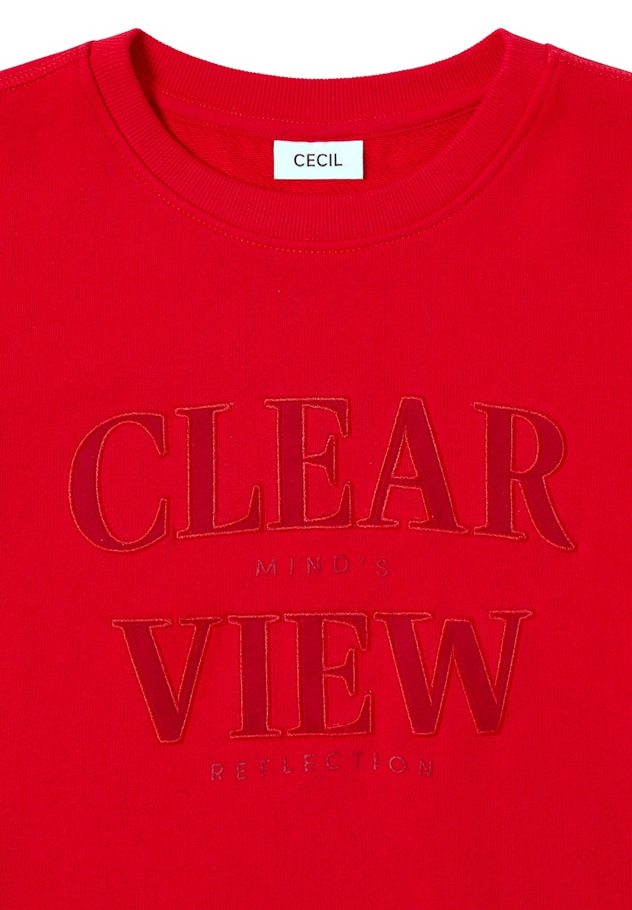 Cecil Damen Pullover  Fiery Red