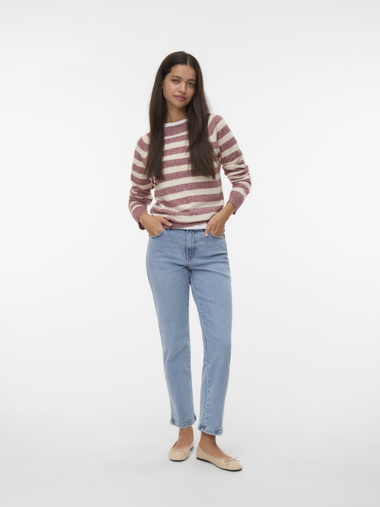 Vero Moda Damen Pullover Syrah/Birch