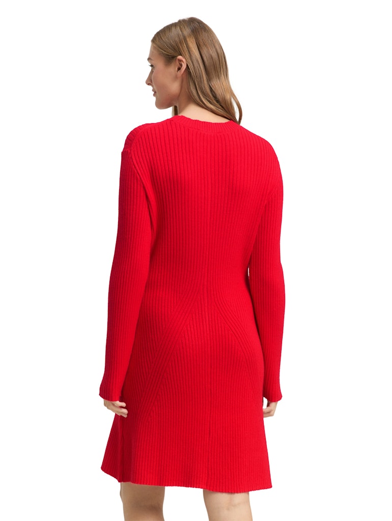 Tom Tailor denim Damen Kleider Brilliant Red