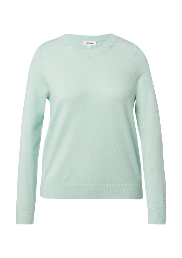 S. Oliver red Damen Pullover Blue Green