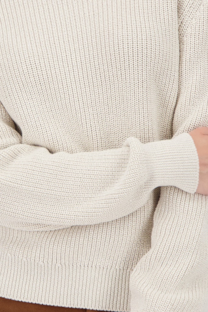 Monari Damen Pullover Almond