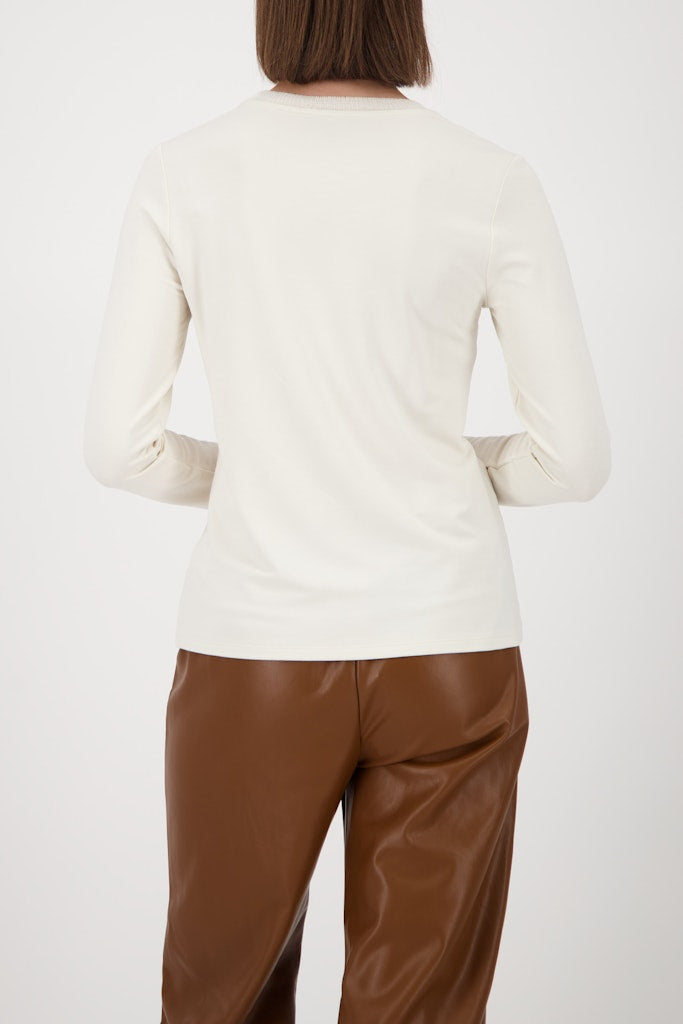 Monari Damen T-Shirts  Almond