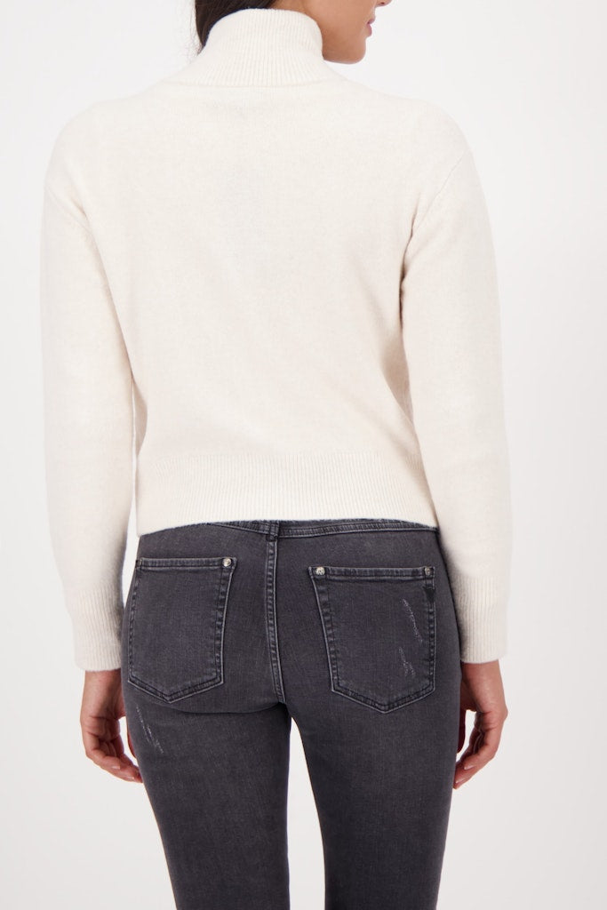 Monari Damen Strickjacken Almond