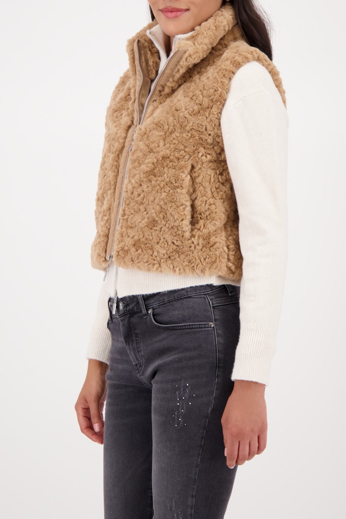 Monari Damen Outdoorwesten  Cognac