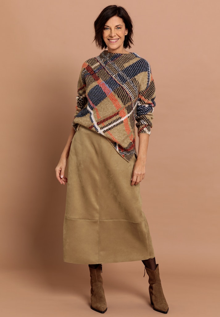 Bianca Damen Rock Toffee