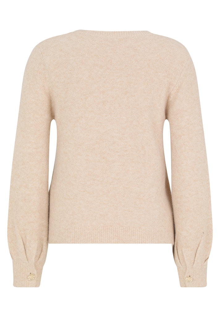 Cartoon Damen Pullover Beige Melange