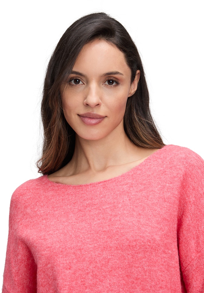 Cartoon Damen Pullover Bright Red Mela