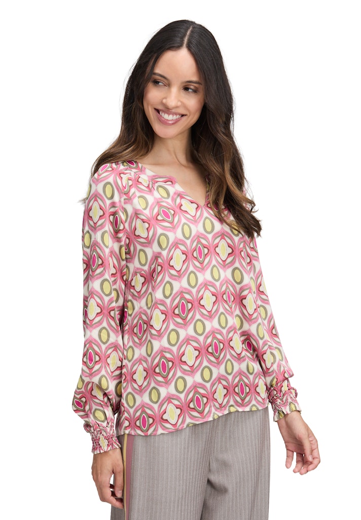 Cartoon Damen Blusen Yellow/Rosé