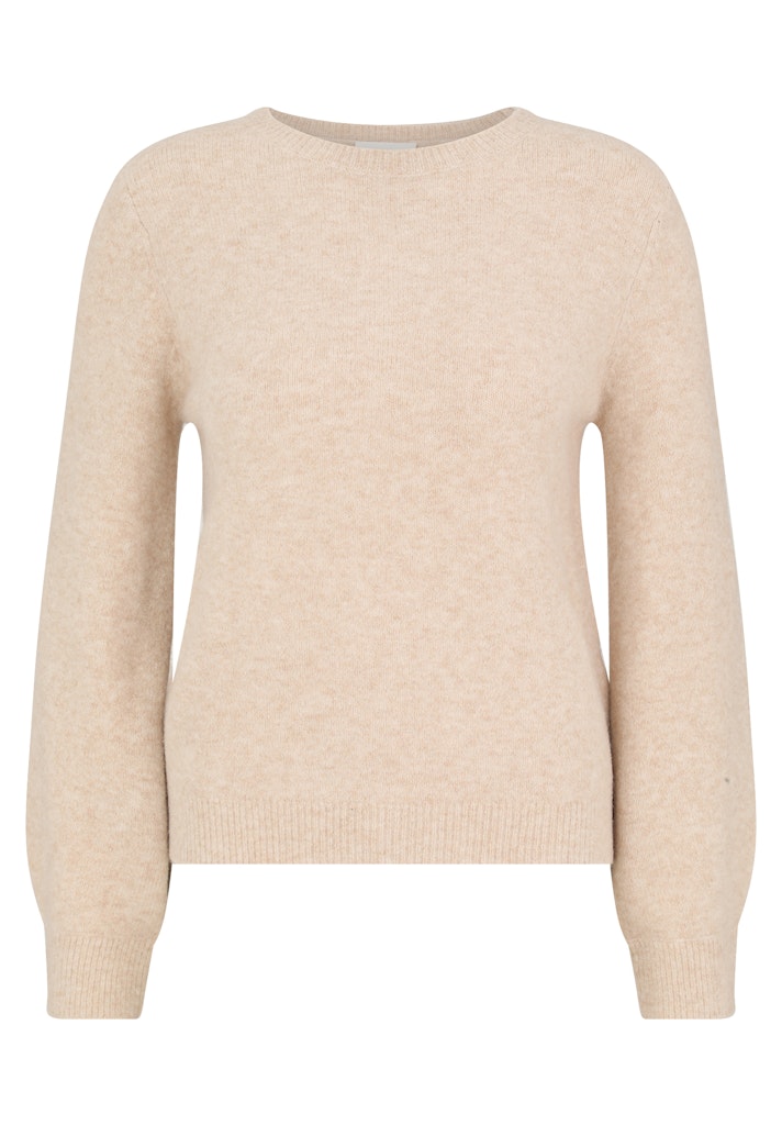 Cartoon Damen Pullover Beige Melange