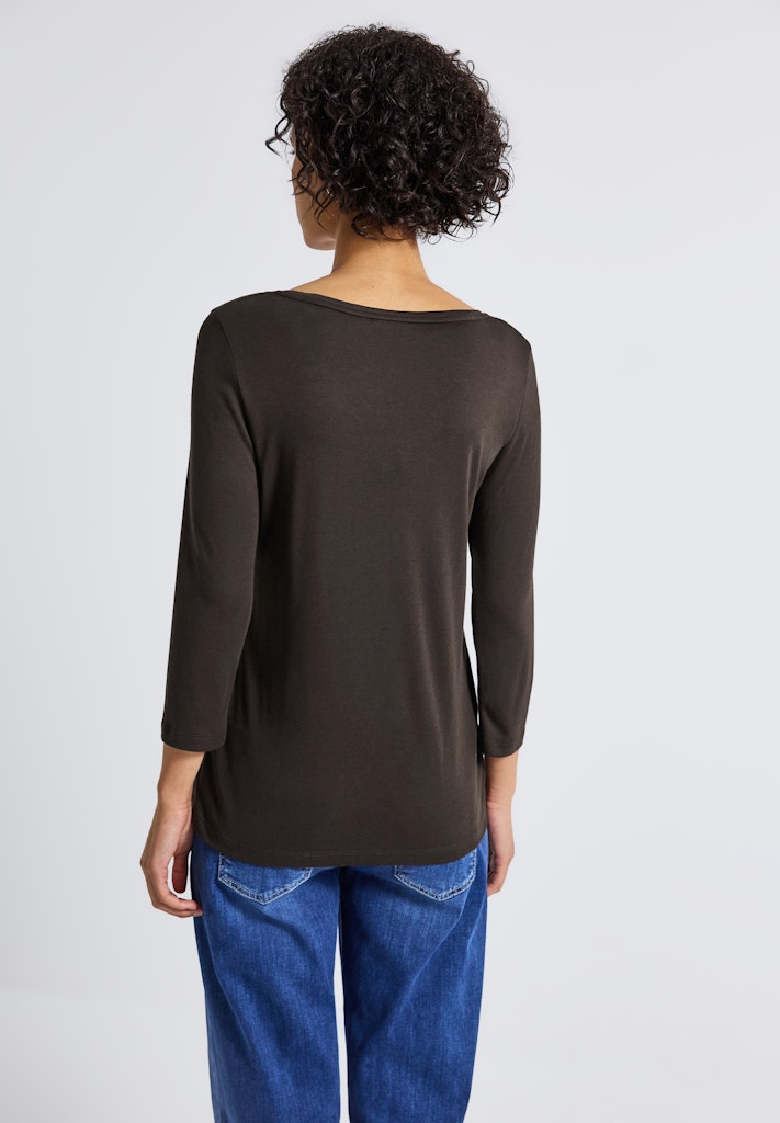 Street One Damen T-Shirts  Deep Roas