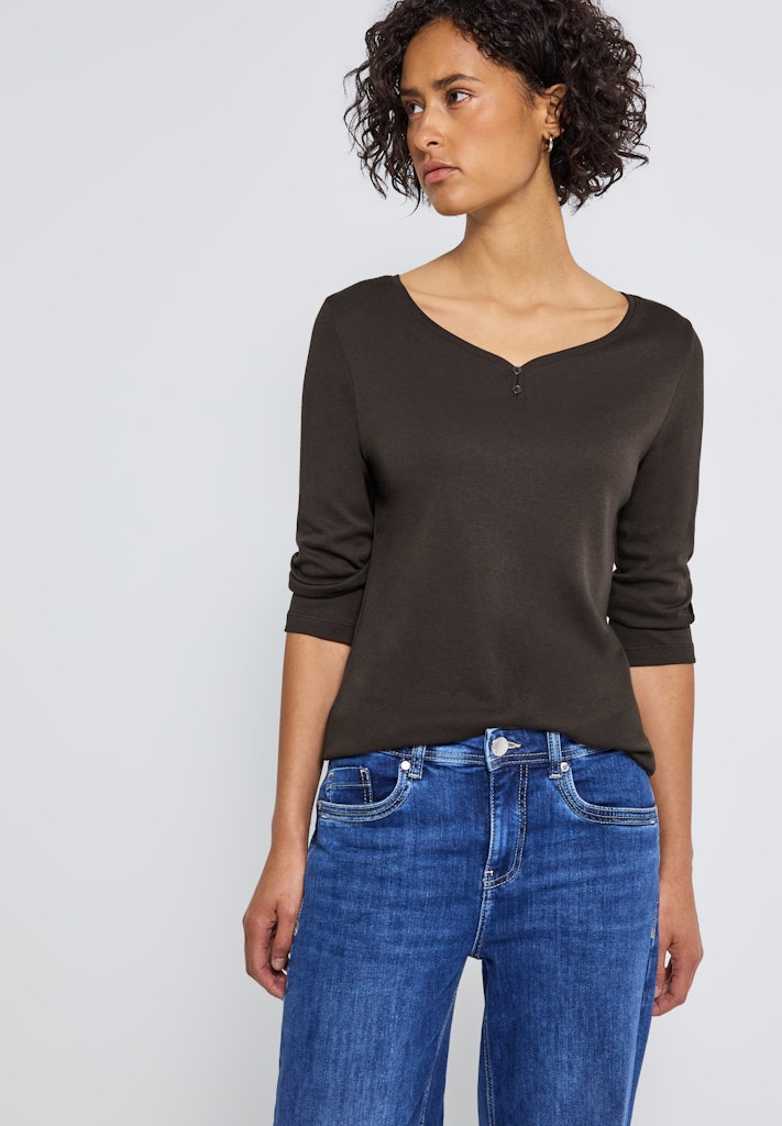 Street One Damen T-Shirts Deep Roas