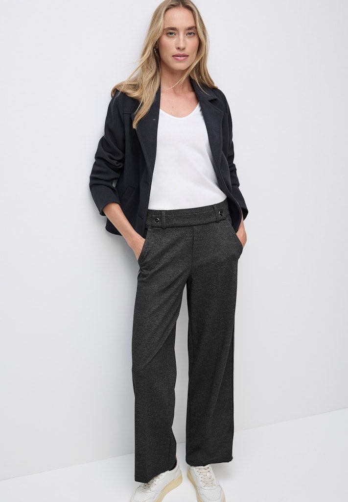 Street One Damen Hosen  Black